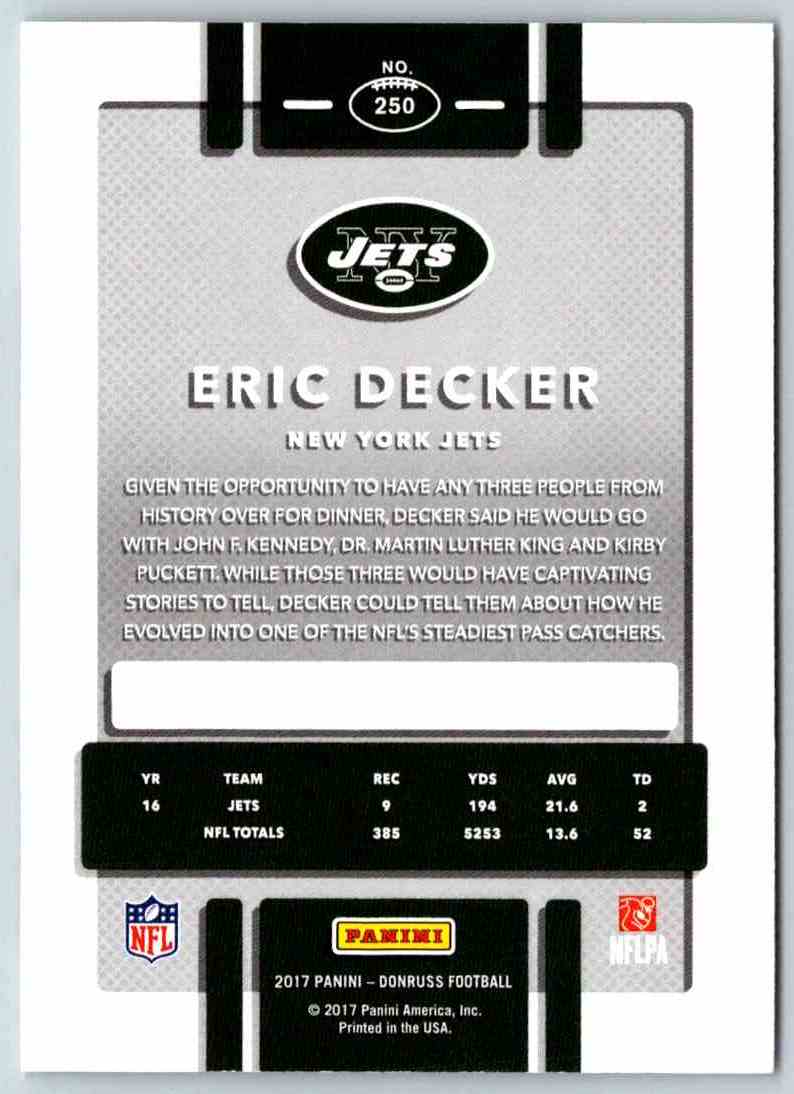 2016 Donruss Eric Decker