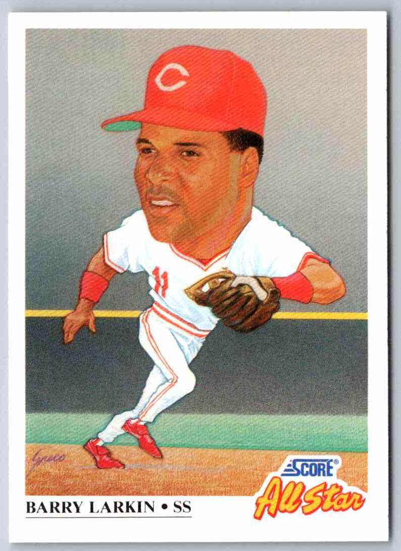 1991 Score Barry Larkin