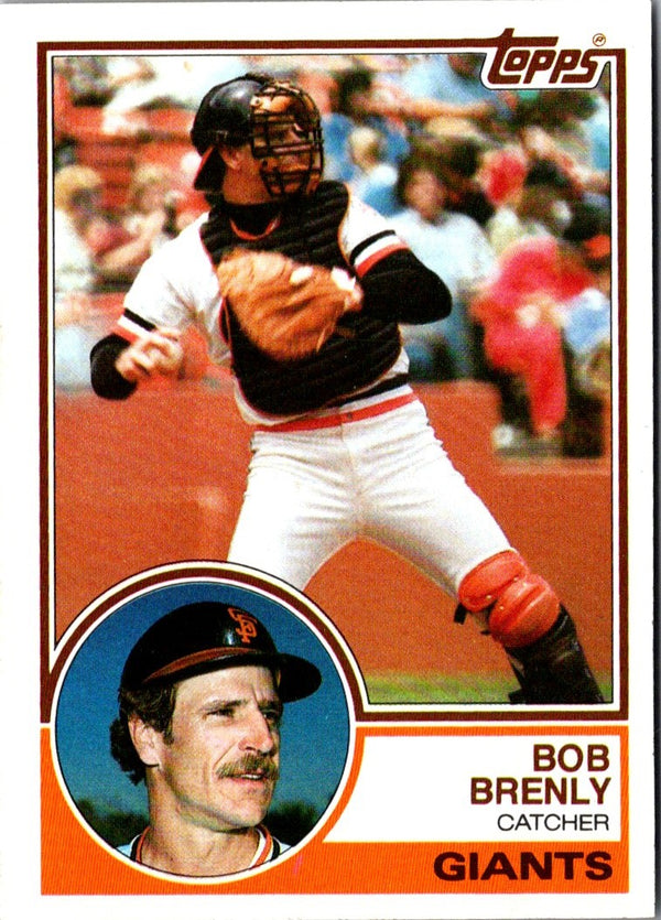 1983 Topps Bob Brenly #494 EX