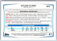 2014 Bowman Dylan Floro #BP16