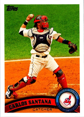 2011 Topps Carlos Santana #209