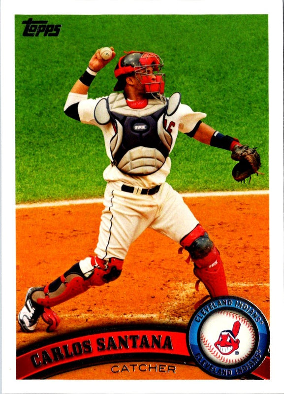 2011 Topps Carlos Santana #209
