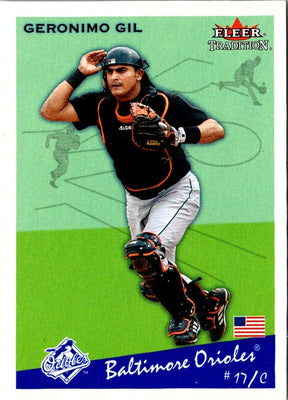 2002 Fleer Tradition Update Geronimo Gil #U116