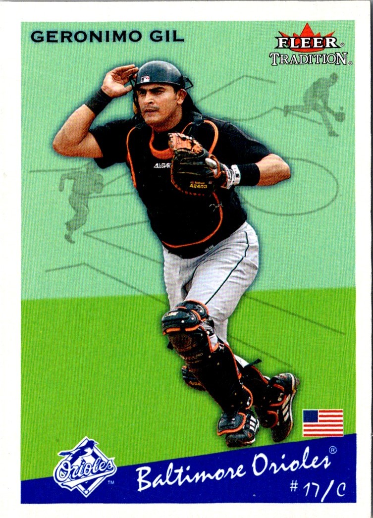 2002 Fleer Tradition Update Geronimo Gil