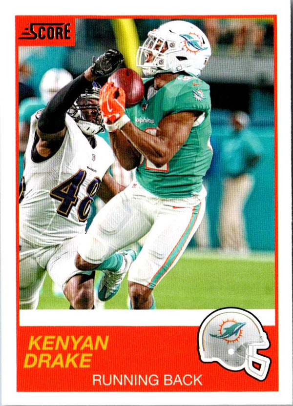 2019 Score Kenyan Drake #136