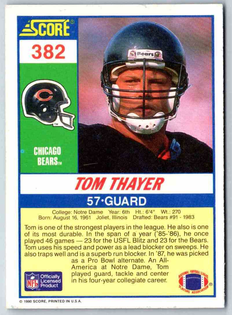 1990 Score Tom Thayer