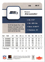 2006 Fleer Shaun Alexander #86
