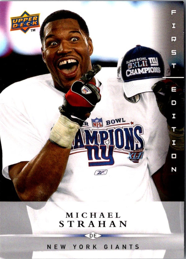 2008 Upper Deck First Edition Michael Strahan #94