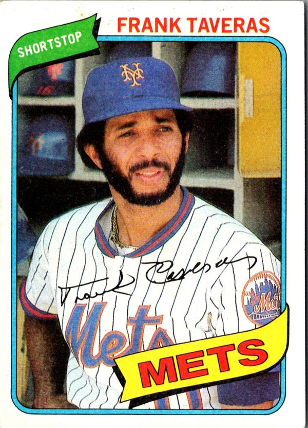 1980 Topps Frank Taveras #456