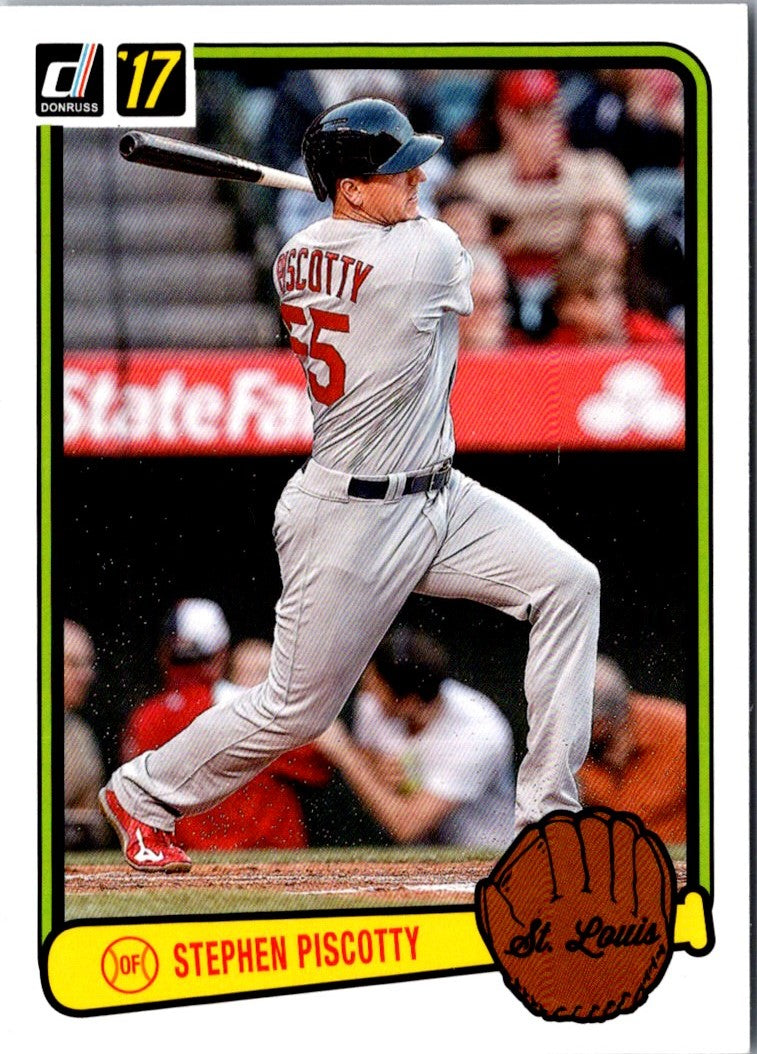 2017 Donruss Retro Variations 1983 Stephen Piscotty