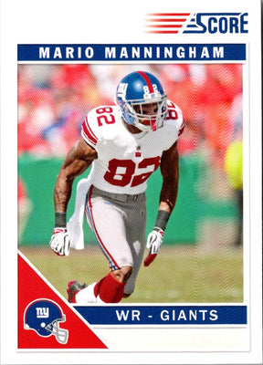 2011 Score Mario Manningham #194