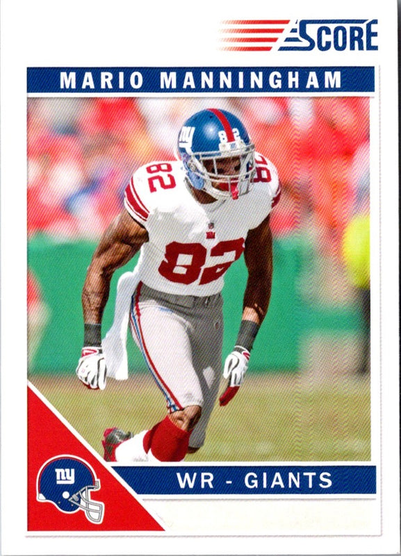 2011 Score Mario Manningham #194