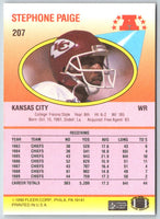1990 Fleer Stephone Paige #207