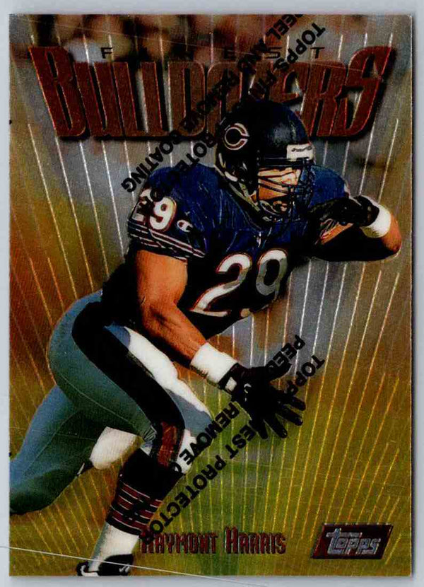 1997 Topps Finest Football Raymont Harris #52