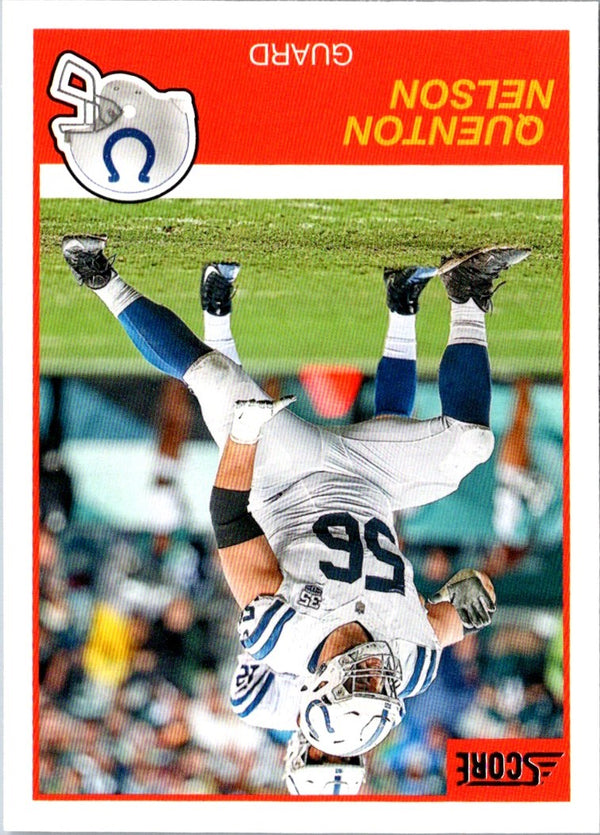 2019 Score Quenton Nelson #329