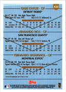 1999 Topps Gabe Kapler/Armando Rios/Fernando Seguignol