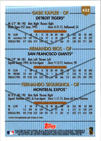 1999 Topps Gabe Kapler/Armando Rios/Fernando Seguignol #432