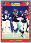 1989 Pro Set Pepper Johnson