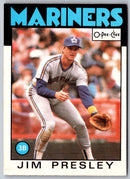 1986 O-Pee-Chee Jim Presley