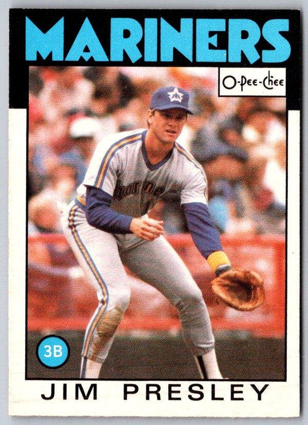 1986 O-Pee-Chee Jim Presley #228