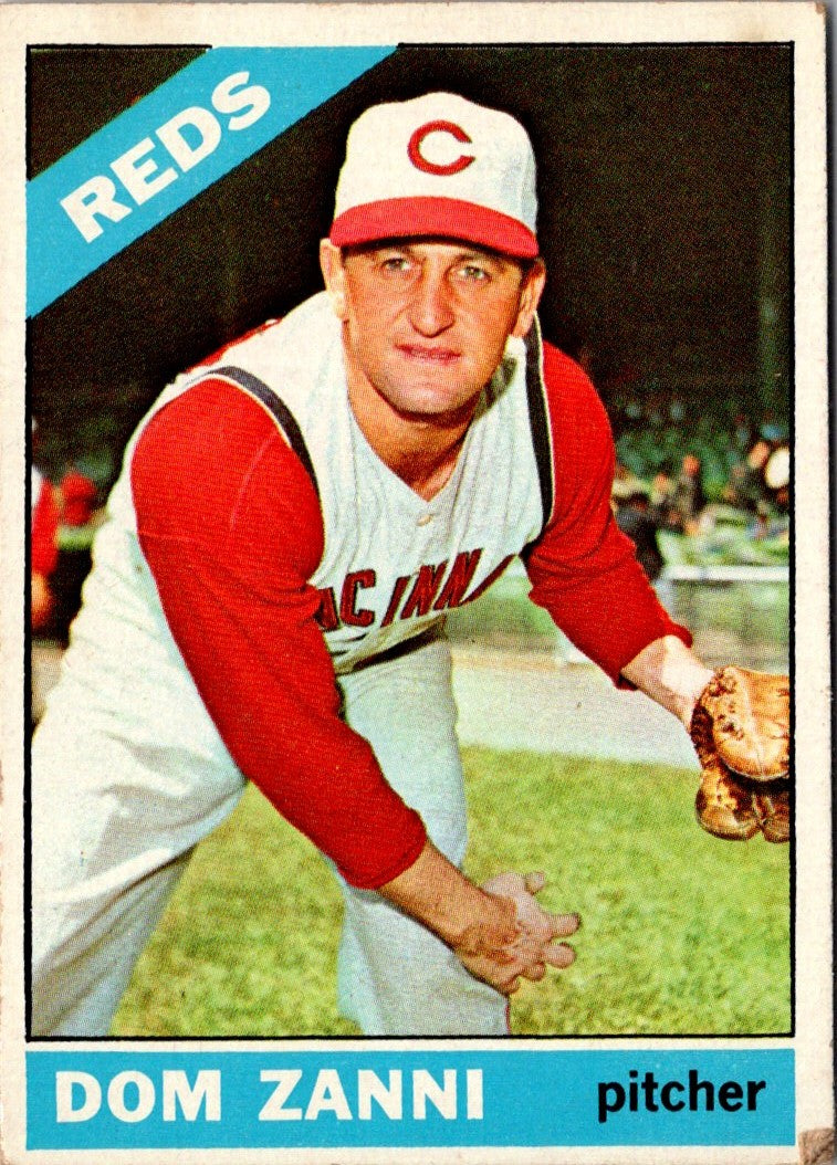 1966 Topps Dom Zanni