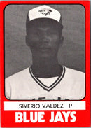 1980 TCMA Utica Blue Jays Sylverio Valdez