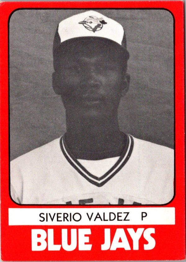 1980 TCMA Utica Blue Jays Sylverio Valdez #8