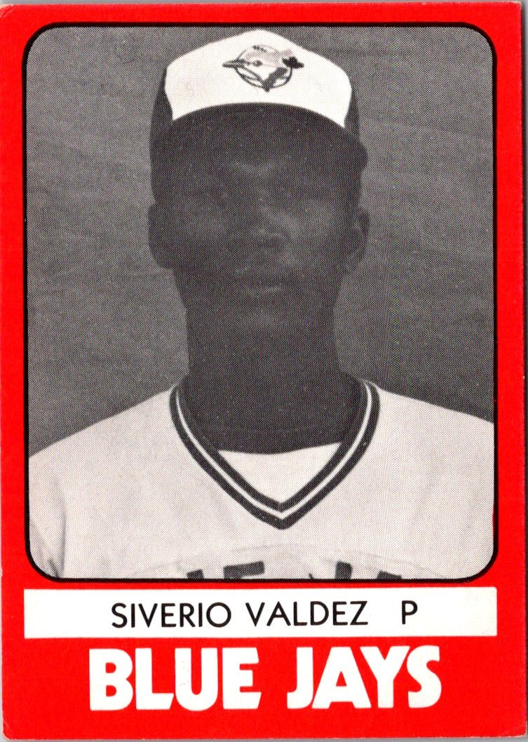 1980 TCMA Utica Blue Jays Sylverio Valdez