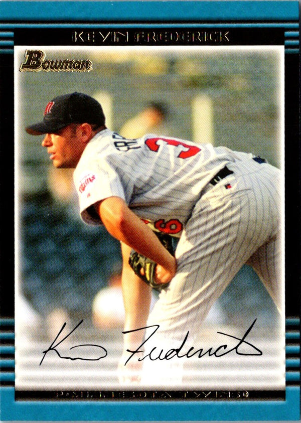 2002 Bowman Kevin Frederick #422