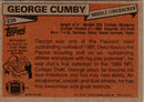 1981 Topps George Cumby