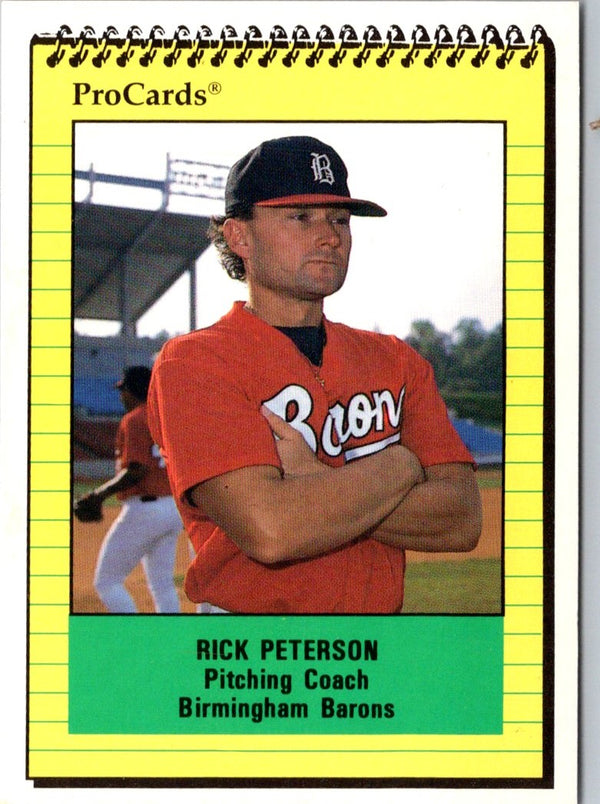 1991 ProCards Rick Peterson #1471
