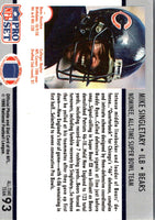 1990 Pro Set Super Bowl 160 Mike Singletary #93