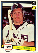 1982 Donruss Lance Parrish
