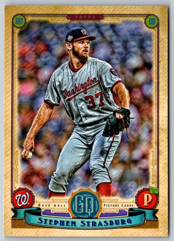 2019 Topps Gypsy Queen Green Stephen Strasburg #211