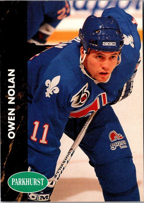 1991 Parkhurst Owen Nolan #143