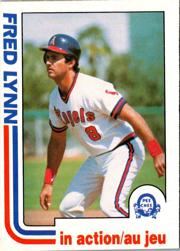 1982 O-Pee-Chee Fred Lynn #252