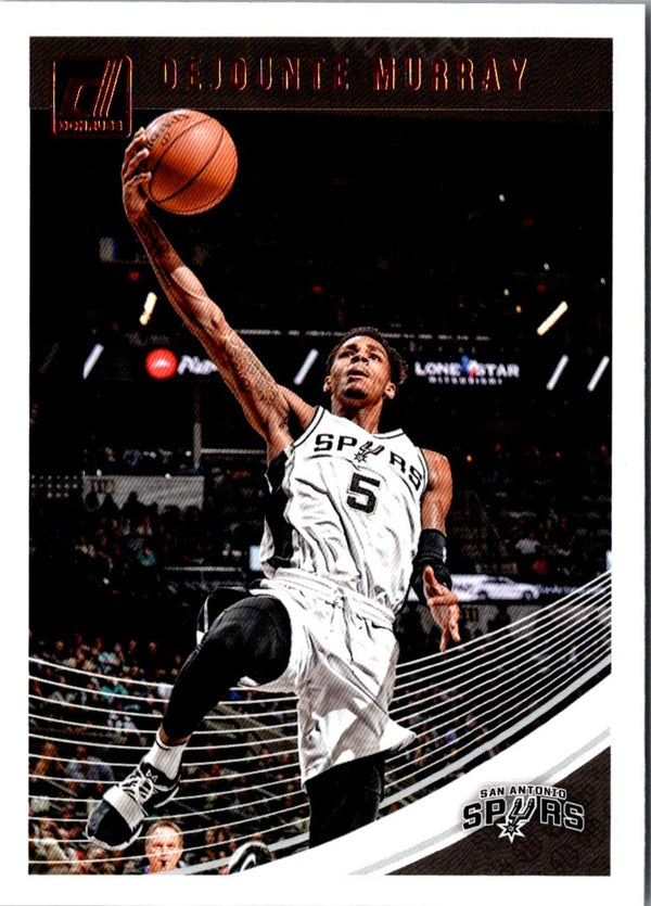 2018 Donruss Dejounte Murray #101