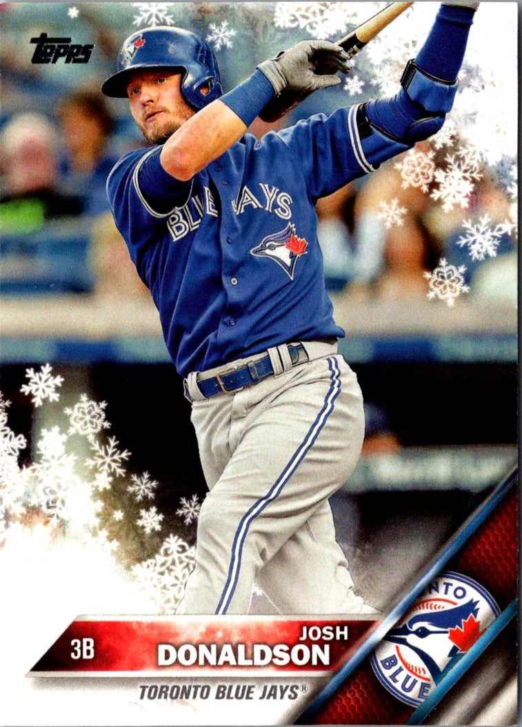 2016 Topps Holiday Baseball Josh Donaldson