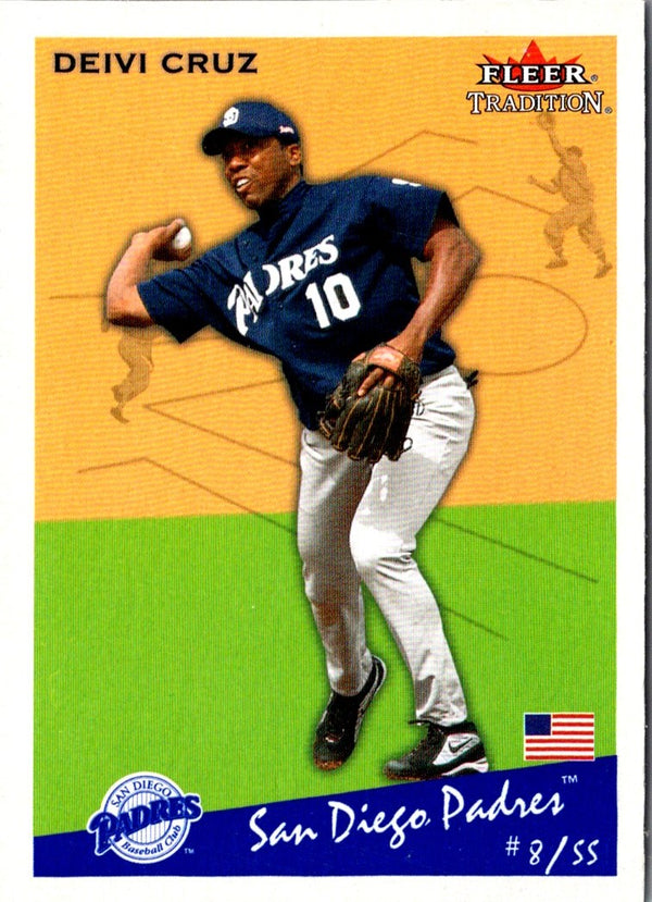 2002 Fleer Tradition Update Deivi Cruz #U115