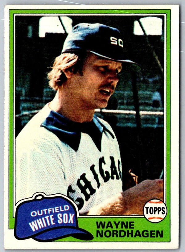 1981 Topps Wayne Nordhagen #186