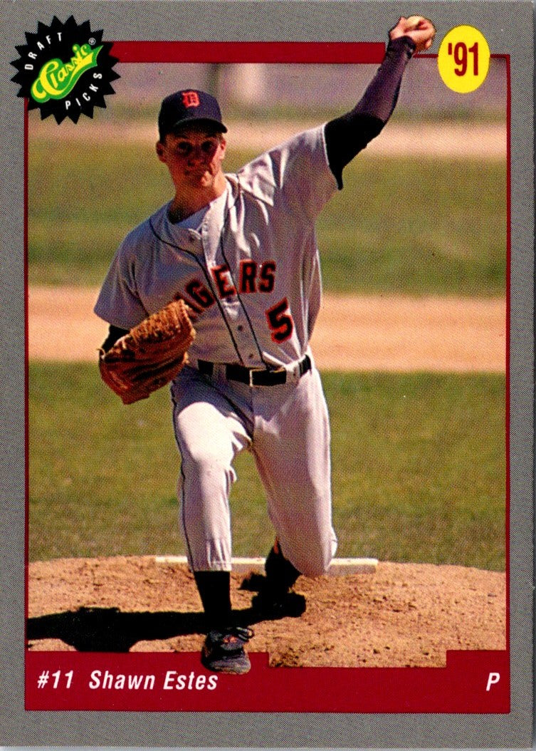 1991 Classic Draft Picks Shawn Estes