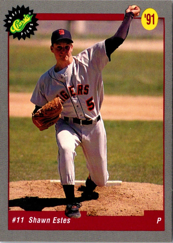 1991 Classic Draft Picks Shawn Estes #8