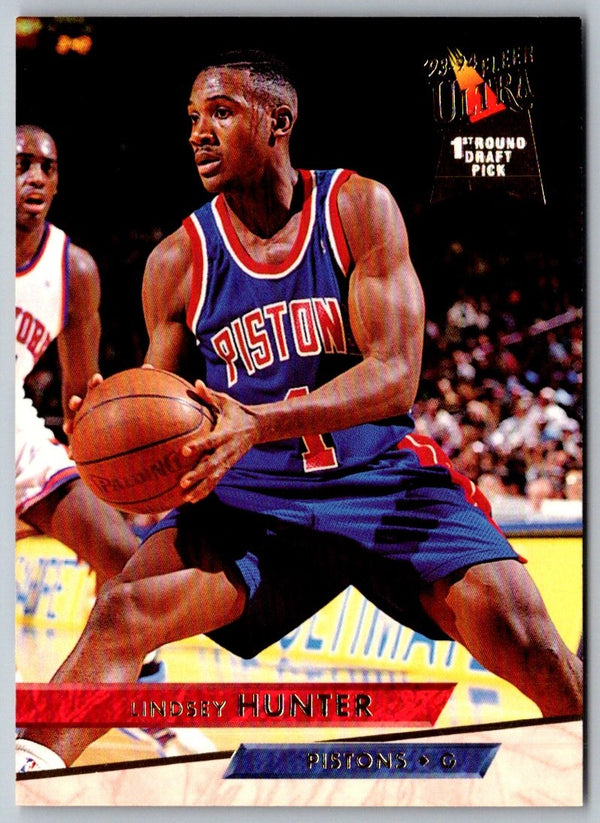 1993 Ultra Lindsey Hunter #244 Rookie