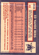 1984 O-Pee-Chee Ed Vande Berg
