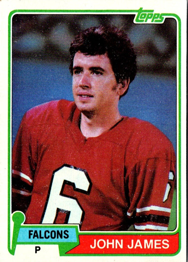 1981 Topps John James #367 NM-MT