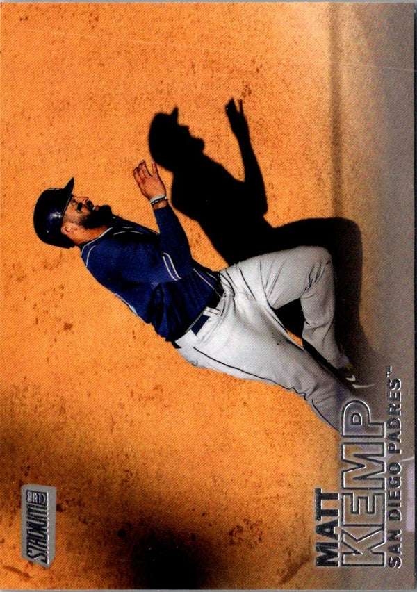 2016 Stadium Club Matt Kemp #3