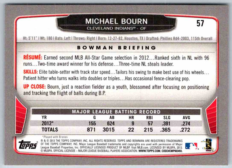 2014 Bowman Michael Bourn