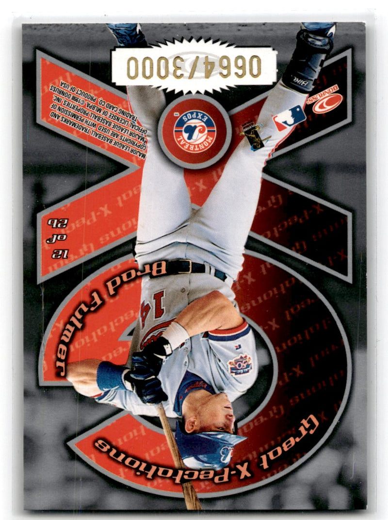 1998 Donruss Preferred Great X-Pectations Tim Salmon/Brad Fullmer