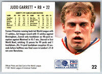 1991 Proset World League Judd Garrett #22