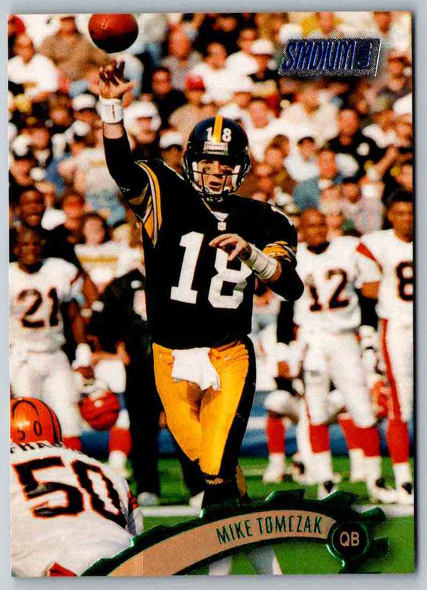 1997 Topps Stadium Club Football Mike Tomczak #327